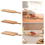 Maxbell Pizza Peel Tableware Creative Dinner Plate Snack Plate for Baking Cake Bread S