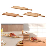 Maxbell Pizza Peel Tableware Creative Dinner Plate Snack Plate for Baking Cake Bread S