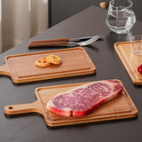 Maxbell Pizza Peel Tableware Creative Dinner Plate Snack Plate for Baking Cake Bread S