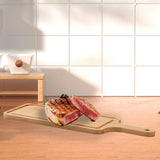 Maxbell Pizza Peel Tableware Creative Dinner Plate Snack Plate for Baking Cake Bread S