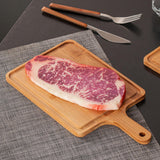 Maxbell Pizza Peel Tableware Creative Dinner Plate Snack Plate for Baking Cake Bread S