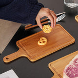 Maxbell Pizza Peel Tableware Creative Dinner Plate Snack Plate for Baking Cake Bread S
