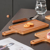 Maxbell Pizza Peel Tableware Creative Dinner Plate Snack Plate for Baking Cake Bread M