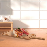 Maxbell Pizza Peel Tableware Creative Dinner Plate Snack Plate for Baking Cake Bread M