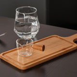 Maxbell Pizza Peel Tableware Creative Dinner Plate Snack Plate for Baking Cake Bread M