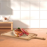 Maxbell Pizza Peel Tableware Creative Dinner Plate Snack Plate for Baking Cake Bread L