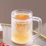 Maxbell Beer Mugs for Freezer Kitchen Father's Day Double Walled Frozen Beer Glasses
