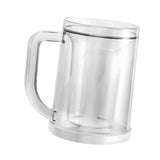 Maxbell Beer Mugs for Freezer Kitchen Father's Day Double Walled Frozen Beer Glasses