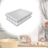 Maxbell Pizza Proofing Box Sturdy Pizza Turnover Box for Household Bread Pizza Crust S