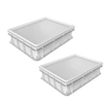 Maxbell Pizza Proofing Box Sturdy Pizza Turnover Box for Household Bread Pizza Crust S