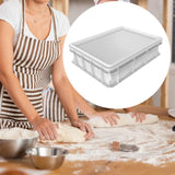 Maxbell Pizza Proofing Box Sturdy Pizza Turnover Box for Household Bread Pizza Crust S