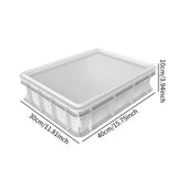 Maxbell Pizza Proofing Box Sturdy Pizza Turnover Box for Household Bread Pizza Crust M