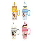 Maxbell Children Insulated Bottle with Carry Handle with Tea Infuser for Home Yellow