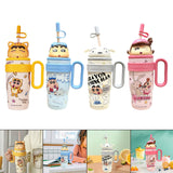 Maxbell Children Insulated Bottle with Carry Handle with Tea Infuser for Home Yellow