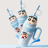 Maxbell Children Insulated Bottle with Carry Handle with Tea Infuser for Home Blue