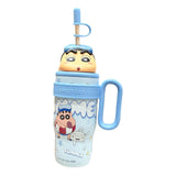 Maxbell Children Insulated Bottle with Carry Handle with Tea Infuser for Home Blue