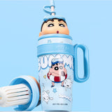 Maxbell Children Insulated Bottle with Carry Handle with Tea Infuser for Home Blue