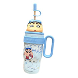 Maxbell Children Insulated Bottle with Carry Handle with Tea Infuser for Home Blue