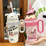 Maxbell Children Insulated Bottle with Carry Handle with Tea Infuser for Home Pink