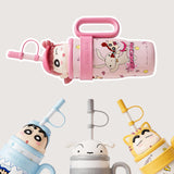 Maxbell Children Insulated Bottle with Carry Handle with Tea Infuser for Home Pink