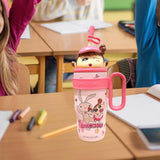 Maxbell Children Insulated Bottle with Carry Handle with Tea Infuser for Home Pink