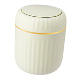 Maxbell Desktop Small Trash Can Modern Wastebasket Dispenser for Dorm Office Bedroom Green