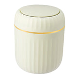 Maxbell Desktop Small Trash Can Modern Wastebasket Dispenser for Dorm Office Bedroom Green