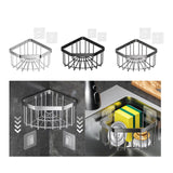 Maxbell Sink Sponge Holder Dish Cloth Hanger Portable Drain Rack Versatile Organizer Silver