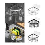 Maxbell Sink Sponge Holder Dish Cloth Hanger Portable Drain Rack Versatile Organizer Silver