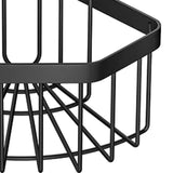 Maxbell Sink Sponge Holder Dish Cloth Hanger Portable Drain Rack Versatile Organizer Black