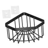 Maxbell Sink Sponge Holder Dish Cloth Hanger Portable Drain Rack Versatile Organizer Black
