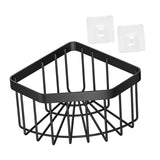 Maxbell Sink Sponge Holder Dish Cloth Hanger Portable Drain Rack Versatile Organizer Black