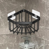 Maxbell Sink Sponge Holder Dish Cloth Hanger Portable Drain Rack Versatile Organizer Black