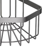 Maxbell Sink Sponge Holder Dish Cloth Hanger Portable Drain Rack Versatile Organizer Grey