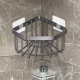 Maxbell Sink Sponge Holder Dish Cloth Hanger Portable Drain Rack Versatile Organizer Grey
