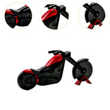 Maxbell Motorcycle Pizza Cutter Sturdy Easy Clean Antirust for Party Bakery Pancakes