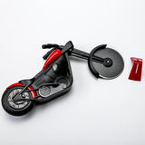 Maxbell Motorcycle Pizza Cutter Sturdy Easy Clean Antirust for Party Bakery Pancakes