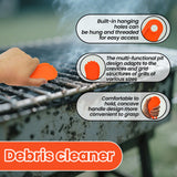 Maxbell Pan Scraper BBQ Accessories for Cast Iron Cleaning Tool Dish Scraper