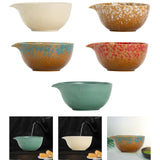 Maxbell Matcha Bowl Handmade Gift for Matcha Lover/friend/Family Traditional Ceramic Beige