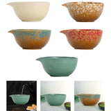 Maxbell Matcha Bowl Handmade Gift for Matcha Lover/friend/Family Traditional Ceramic Beige