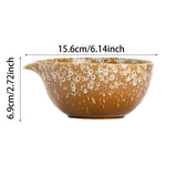 Maxbell Matcha Bowl Handmade Gift for Matcha Lover/friend/Family Traditional Ceramic Spotted White