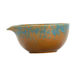 Maxbell Matcha Bowl Handmade Gift for Matcha Lover/friend/Family Traditional Ceramic Spotted Blue