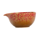 Maxbell Matcha Bowl Handmade Gift for Matcha Lover/friend/Family Traditional Ceramic Spotted Red