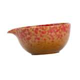 Maxbell Matcha Bowl Handmade Gift for Matcha Lover/friend/Family Traditional Ceramic Spotted Red