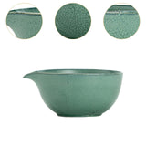 Maxbell Matcha Bowl Handmade Gift for Matcha Lover/friend/Family Traditional Ceramic Green