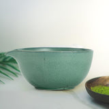 Maxbell Matcha Bowl Handmade Gift for Matcha Lover/friend/Family Traditional Ceramic Green
