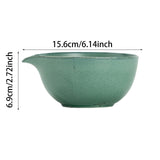 Maxbell Matcha Bowl Handmade Gift for Matcha Lover/friend/Family Traditional Ceramic Green