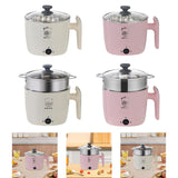 Maxbell Electric Hot Pot Lazy Pot Ramen Cooker Mini Cooker for Pasta Cooking Noodles White