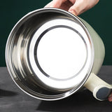 Maxbell Electric Hot Pot Lazy Pot Ramen Cooker Mini Cooker for Pasta Cooking Noodles White