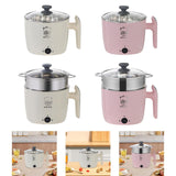 Maxbell Electric Hot Pot Lazy Pot Ramen Cooker Mini Cooker for Pasta Cooking Noodles White